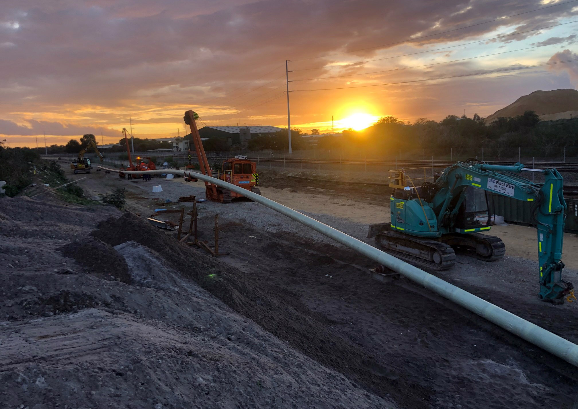 109-Parmelia Gas Pipeline - Pipe Pullback