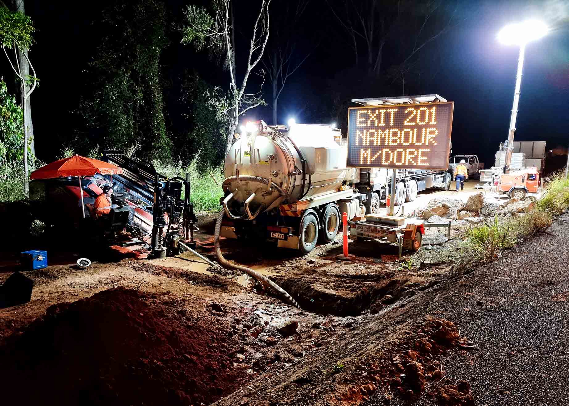 136-Bruce Highway HDD Crossing